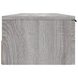 Wall Cabinet Grey Sonoma 102x30x20 cm Engineered Wood 817097