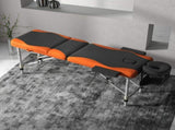 Foldable Massage Bed Portable Table, 3-Section Aluminium Foldable Beauty Couch, Professional Salon T3398P330357