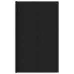 ZNTS Tent Carpet 400x500 cm Black 310792