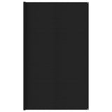 ZNTS Tent Carpet 400x500 cm Black 310792