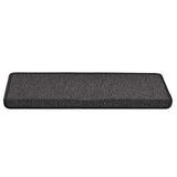 ZNTS Stair Mats 30 pcs 65x21x4 cm Anthracite 3365765