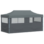 Folding Pop-up Partytent with Sidewalls 3x6 m Anthracite 44966