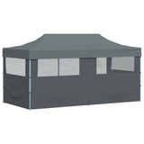 Folding Pop-up Partytent with Sidewalls 3x6 m Anthracite 44966