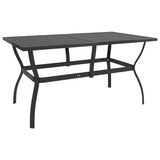 Dining Set Table Anthracite, Chairs Grey 3060283