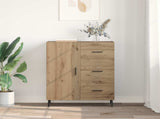 Sideboard with Drawer Artisan Oak 69.5 x 34 x 90 cm 881532