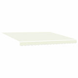 Retractable Awning Manual Cream 400 x 300 cm Fabric 3330494