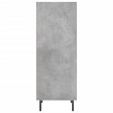 Sideboard Concrete Grey 34.5x32.5x90 cm Engineered Wood 828752