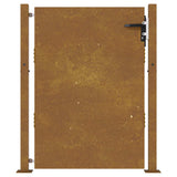 Garden Gate 100x150 cm Corten Steel 153265