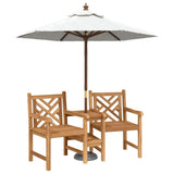Garden Outdoor Chairs 152 x 63 x 89 cm Solid Teak Wood 42001958