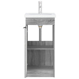 Bathroom Vanity with Sink Grey Sonoma 42 x 40 x 84.5 cm 890090