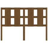 Bed Headboard Honey Brown 145.5x4x100 cm Solid Wood Pine 817993