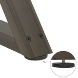 Coffee Table Legs 2 pcs Natural Steel 50x cm Steel 4012687