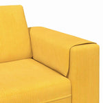 Fabric Sofa Light Yellow Corduroy fabric 3335137