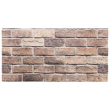3D Wall Panels 10 pcs Brown 100x50 cm EPS 4008547