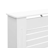 3051376 Radiator Covers 2 pcs White 172x19x81,5 cm MDF