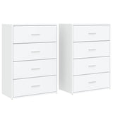 Sideboards 2 pcs White 60x31x84 cm Engineered Wood 3276581