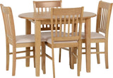 ZNTS Oxford Extending Dining Set 400-401-065