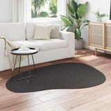 Area Rugs HUARTE Anthracite 120 x 170 cm Polyester 4103756