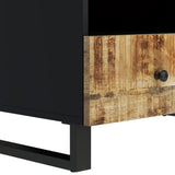 Coffee Table 80x54x40 cm Solid Wood Mango&Engineered Wood 351954