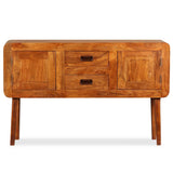 Sideboard Solid Wood with Honey Finish 120x30x75 cm 244682