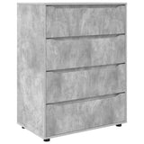 Storage Cabinets Concrete Grey 80 x 48 x 105 cm Engineered Wood 3406228