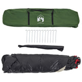 Camping Tent Cabin 4-Person Green Quick Release 4004219