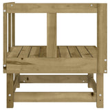 Garden Corner Sofas 2 pcs Impregnated Wood Pine 825400