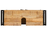 Sink cabinet with Shelf Brown 71 x 33 x 58 cm Solid Mango Wood 4102766