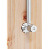 Outdoor Shower 246 cm Solid Pine Wood and Stainless Steel 886352
