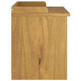 Hallway Bench SANDNES 87x40x50 cm Solid Wood Pine 4010461