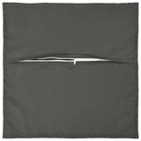 Cushion Cover 6 pcs HOUTEN Anthracite 80 x 80 cm Polyester 921710