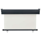 Balcony Side Awning 125x250 cm Cream 48419