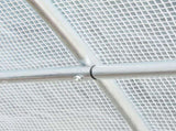Greenhouse Replacement Cover ONLY Winter Garden Plant PE Cover with Roll-up Windows Door, 6 x 3 x 2m T3398P314745