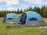 Family Tent with Rainfly Water-resistant 14-Person Blue 42042243