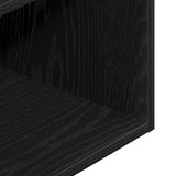 Bedside Cabinets with Drawer 2 pcs Black Oak 35x34x66.5 cm 858716