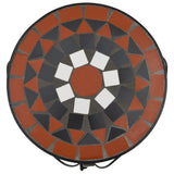 Plant Stands 3 pcs Terracotta and White Ceramic 4003396