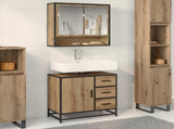 Bathroom Cabinet Artisan Oak 65 x 33 x 60 cm Engineered Wood 883625