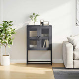 Highboard Anthracite 68x39x107 cm Steel 853376