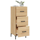 Sideboard Sonoma Oak 34.5x34x90 cm Engineered Wood 828607