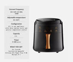 ZNTS 4.5L Air Fryer Digital Kitchen Oven Oil Free Low Fat Healthy Frying Cooker UK 26895800