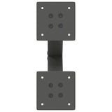 Coffee Table Legs X-Shaped 2 pcs Anthracite 38x cm Steel 4012894