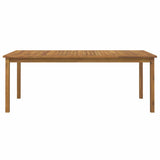 7 Piece Garden Dining Set Solid Wood Acacia 3206279