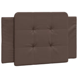 Bed Frame without Mattress "Zadar" Brown 90x200 cm Faux Leather 3208158