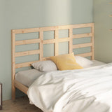 Bed Headboard 156x4x104 cm Solid Wood Pine 818145