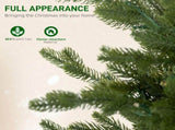 Set of Two Artificial 4ft Christmas Trees, with Lights - Green T3398P424888