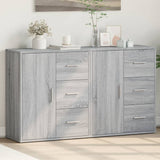 Sideboards 2 pcs Grey Sonoma 60x31x70 cm Engineered Wood 3276558