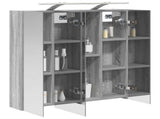 Bathroom Mirror Cabinet Grey Sonoma 70 x 14.5 x 70 cm 889100