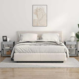 Bedside Cabinet Grey Sonoma 41 x 31 x 51 cm Engineered Wood 859541
