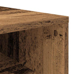 ZNTS Shoe Rack Old Wood 54x34x100.5 cm Engineered Wood 855836