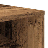 ZNTS Shoe Rack Old Wood 54x34x100.5 cm Engineered Wood 855836